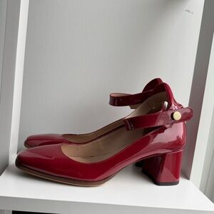 hugo boss patent leather mary janes size 38.5